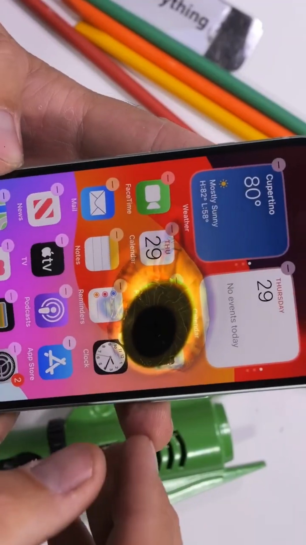 I should not have done this to my iPhone...