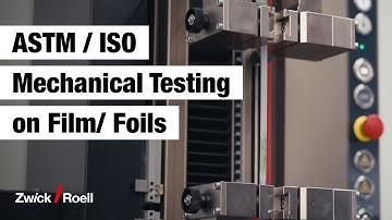 ASTM / ISO | Mechanical Testing on Films and Foils