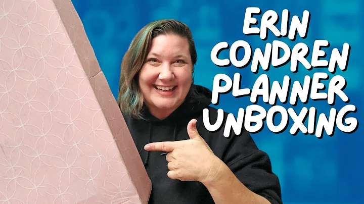 Erin Condren NEW Planner Unboxing!!