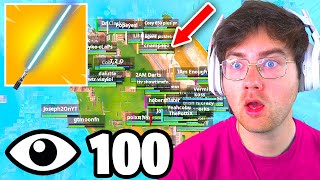 I Got 100 Players To Only Use Star Wars Guns In Fortnite Season 2 (Amazing)