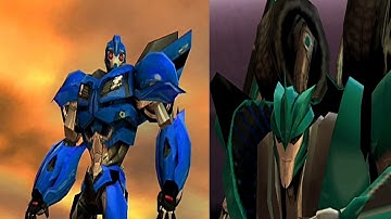 Transformers: Prime - The Game | Shattered Glass Bumblebee Vs. Shattered Glass Knockout