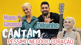 Manu Gavassi canta Música com Dilsinho