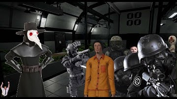 silly goober clips from SCP secret lab vr