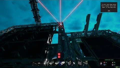 Starbase - Mining lasers aimed with mouse