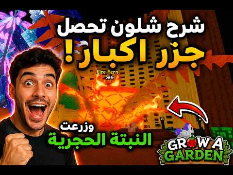 أخيراً عرفت السر! كيف تزرع النبتة الحجرية وتحصل على جزر عملاق؟ 🤯