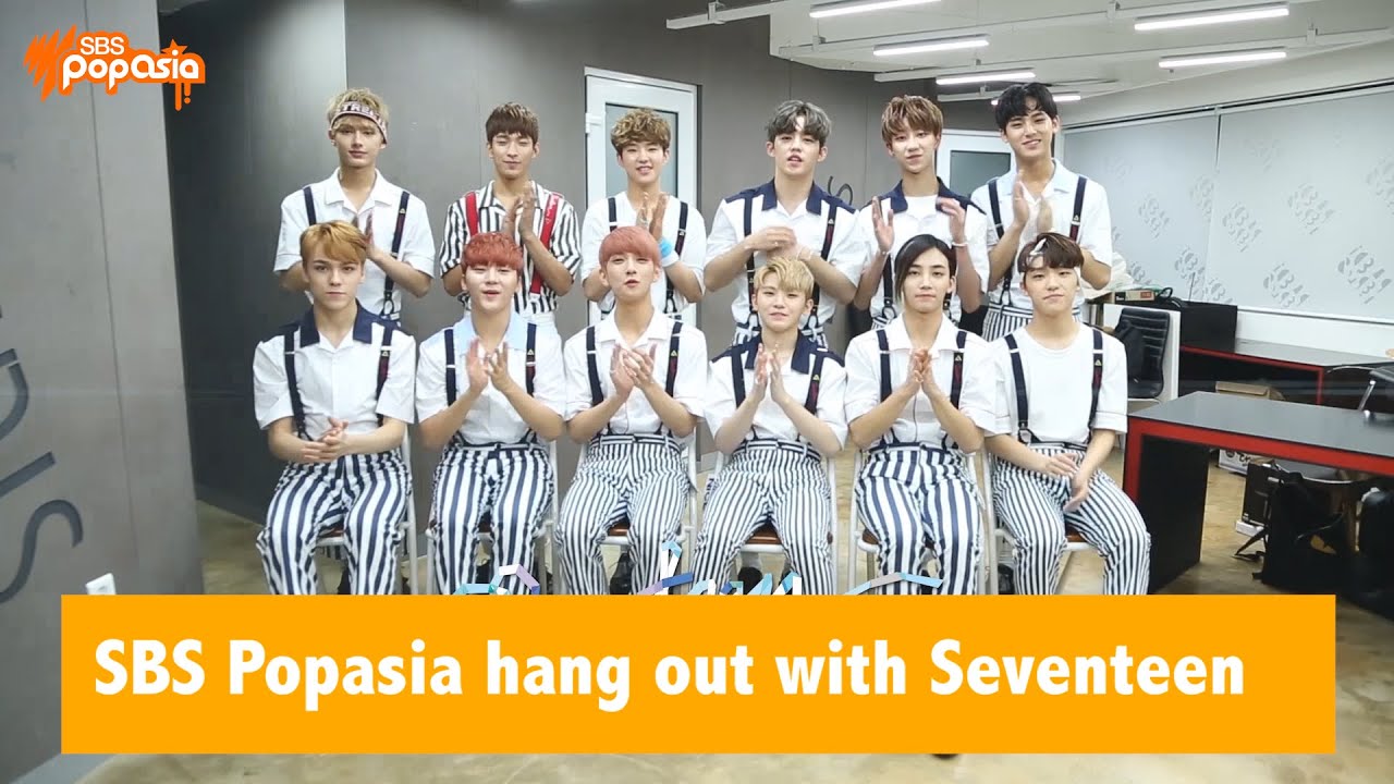 Seventeen hang with SBS PopAsia and talk their favourite songs and hobbies