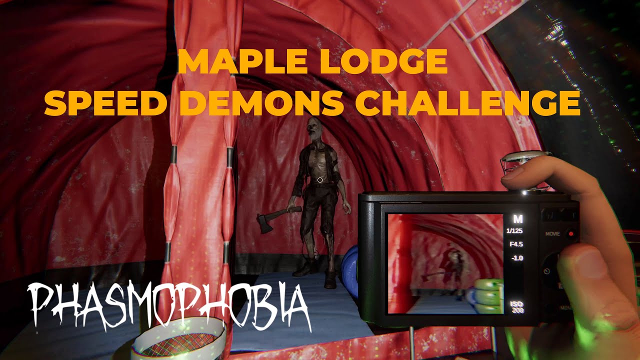 Phasmophobia Speed Demons Challenge | Maple Lodge Madness