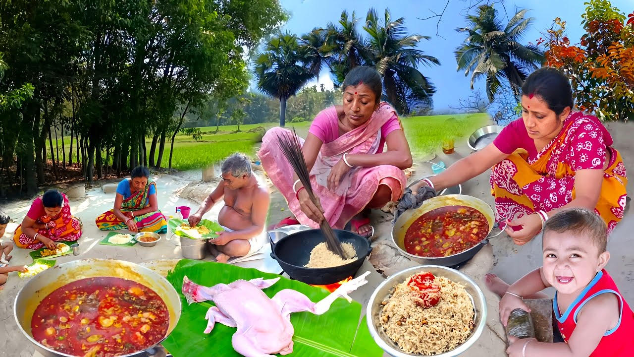 Village Life। Indian Women Morning Routine। My Village Life। Village Cooking। Cooking Chicken Curry