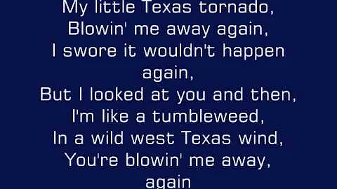 Tracy Lawrence Texas Tornado Lyrics