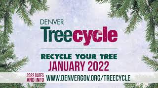 Denver Treecycle - Recycle your Christmas tree after the holidays!
