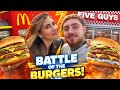 FIVE GUYS Vs McDONALDS 🍔🍔