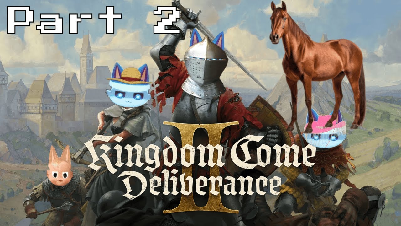 BLACKSMITHING, WILD WOLVES, STOLEN HORSES??? | Kingdom Come Deliverance 2 | Part 2