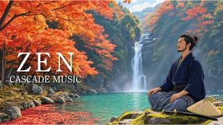 Let the Sound Wash Through You : Japanese Zen Music - Autumn Waterfall | Shakuhachi & Koto