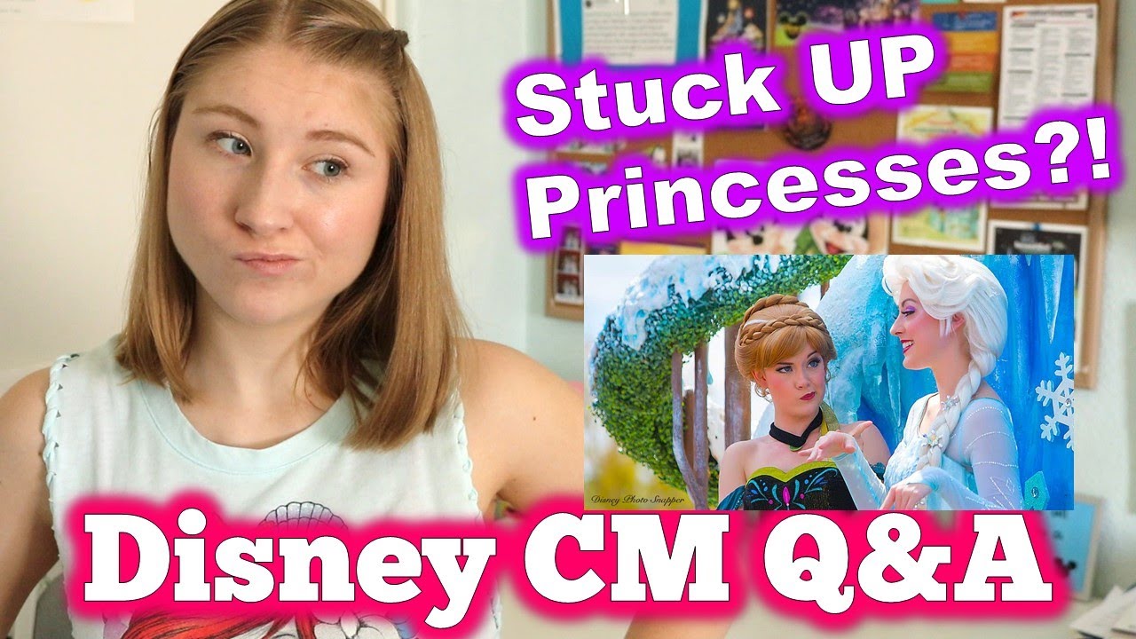 ARE DISNEY PRINCESSES STUCK UP BACKSTAGE?! DISNEY CAST MEMBER Q&A