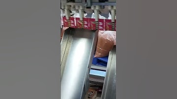 High - speed fully automatic packaging machine #machine #high #powder #food #three #factory #film