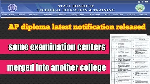 AP diploma exams| some examination centres are merged into another college