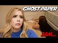 Do not try the ghost paper challenge at 3 am