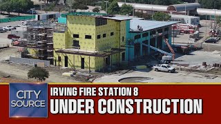 🚒 Irving Fire Station 8 Construction Progress