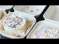 ТРЕНД‼️ БЕНТО-ТОРТЫ🥰 ВСЕ ВАРИАНТЫ СБОРКИ  в ОДНОМ ВИДЕО🥰Bento cake recipe