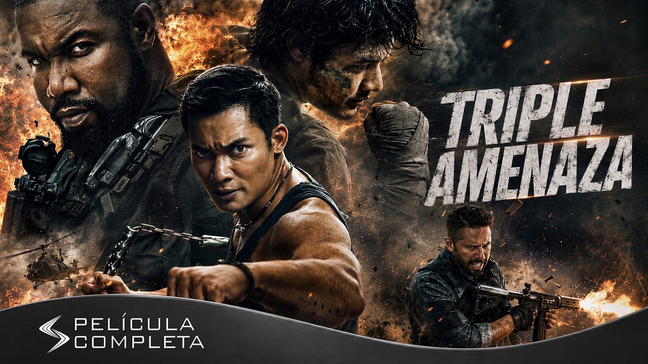 Miniatura de YouTube: Triple Amenaza (2019) · Películas En Español