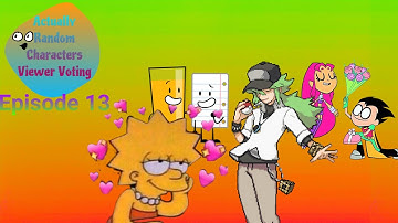 Actually Random Characters Viewer Voting episode 13