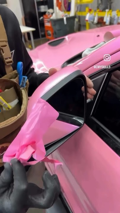 THIS PINK CAR PAINT JOB IS SO SATISFYING!! - YouTube