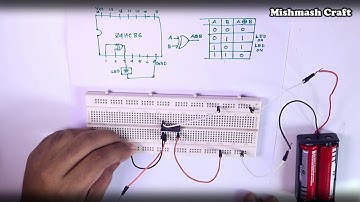 XOR Gate on breadboard [ Theory + Practical + Application ]