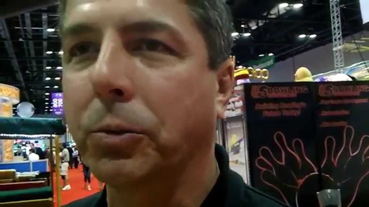 Interview of the Jersey Jack "Wizard of Oz" pinball designer Joe Balcer at IAAPA arcade trade show.