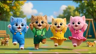 Kutuma Kutu Viral Song Little Cute Kity Cats Dance - School Fun - Kutu Ma Kutu