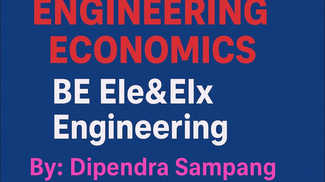 Lcr-6 Engineering Economics in Nepali