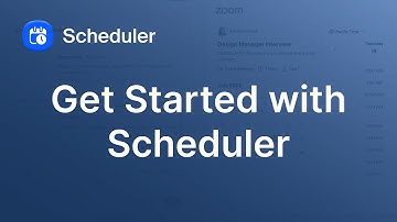 Get Started with Zoom Scheduler