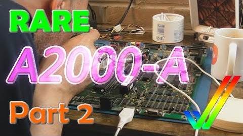 Rare A2000-A (Rev 4 - German) PCB Repair - Part 2 (CPU Slot Mod)