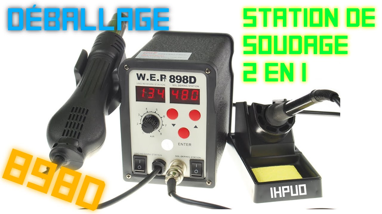 Station De Soudage Infrarouge Kaibrite T862++ Pro - Idéale Pour Rework BGA Et SMD Avec Préchauffage Intégré