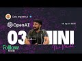 All About the OPEN AI new model -O3 and 04-MINI #opneai #o3-mini #mcp #a2a #chatgpt #newchatgptmodel