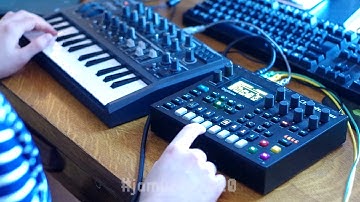 #Jamuary2020 - 02 - "Snowy Morning" on Digitone and Microbrute