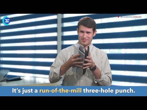 Run Of The Mill Sentence Examples