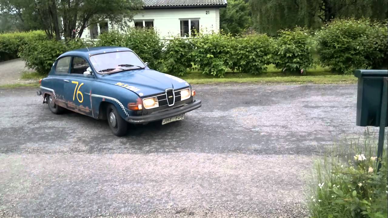 Saab 96 V4  1976 2" straight exhaust