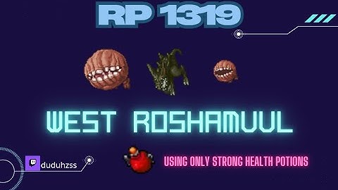 RP 1300 Hunt Solo West Roshamuul 8.6kk/h Raw + 2.3kk Profit - Tibia Hunt [14.12]