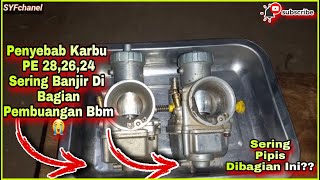 Penyebab Karbu Pe 282624 Banjir Bandang Di Bagian Pembuangan Bensin