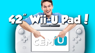 EMU-NATION: Today I made a 42 Inch Wii-U Pad (Used with the Wii-U Emulator!)