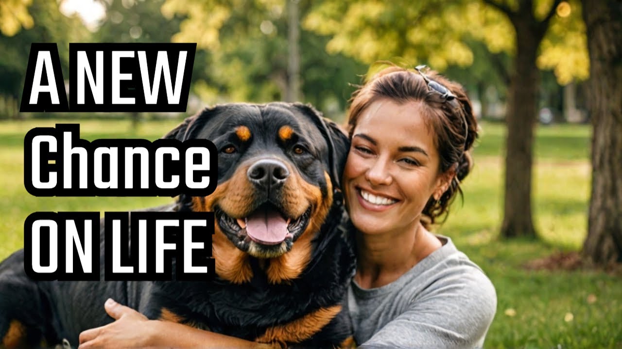 Мы спасли этого ротвейлера из ужасной ситуации