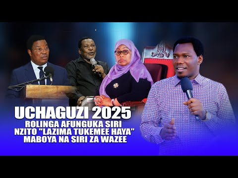UCHAGUZI 2025 ROLINGA AFUNGUKA SIRI NZITO LAZIMA TUKEMEE HAYA MABOYA NA SIRI ZA WAZEE 