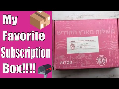 Carmel Artza Box Unboxing + Amazing Coupon Code - Artza Holy Land Subscription Box