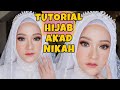 SIMPLE !!! TUTORIAL HIJAB AKAD NIKAH 💖