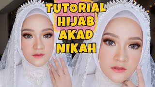 SIMPLE !!! TUTORIAL HIJAB AKAD NIKAH 💖