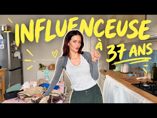 Le QUOTIDIEN d'une INFLUENCEUSE de 37 ANS (célibataire & sans enfants… y’a pas de souci)