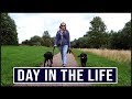 Day In The Life | CYSTIC FIBROSIS + DOG WALKER