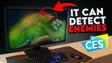 MSI has an AI monitor that can spot enemies! #CES 2024