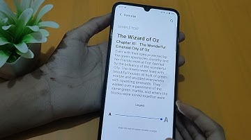 How to change font size in vivo v21e | font size setting | font size change kaise karen – [Hindi]