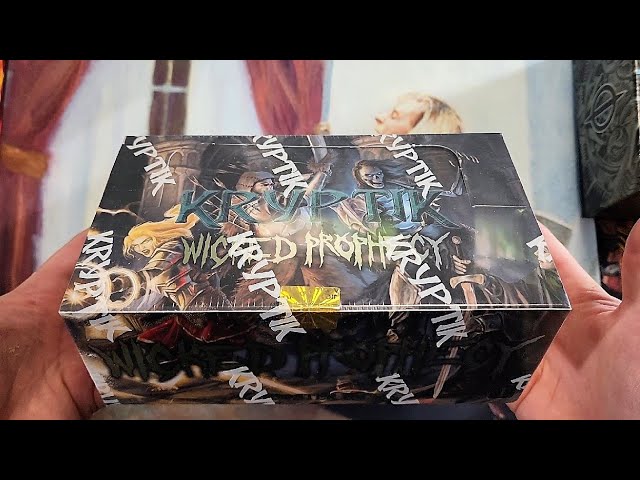 Official Kryptik Wicked Prophecy Booster Box Official Kryptik Wicked Prophecy Booster Box